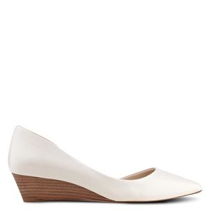 Neutral Slip on Wedge Heel Pump